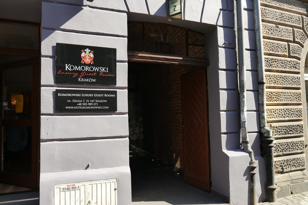 Komorowski Luxury Guest Rooms คราคูฟ ภายนอก รูปภาพ